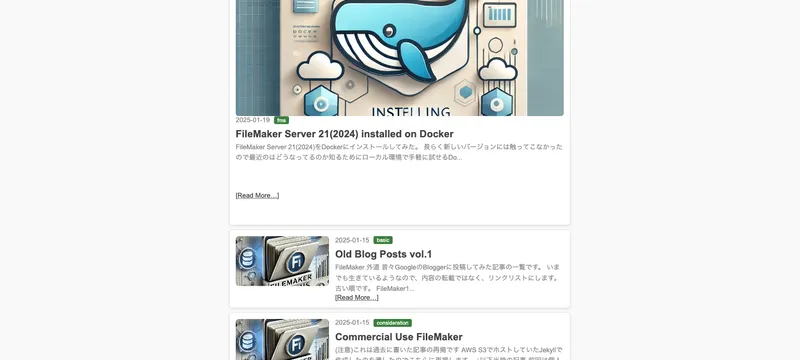 FileMaker Blog