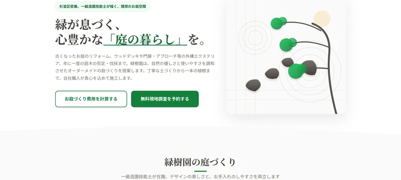グリーンガーデン 緑樹園