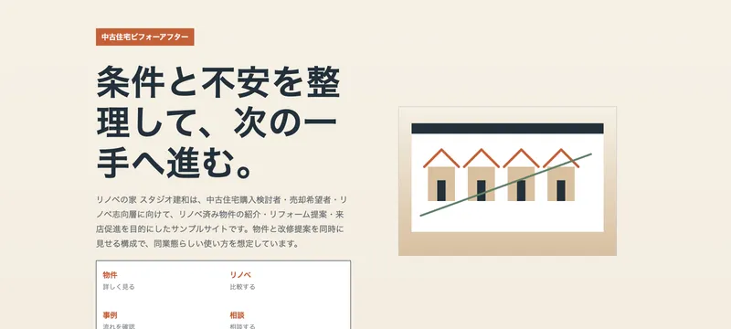 リノベの家 スタジオ建和